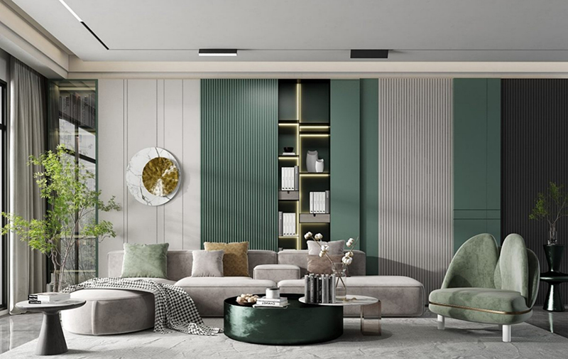 Interior decoration effect