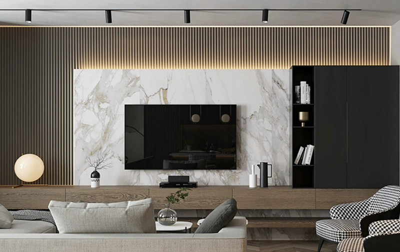 Interior decoration effect